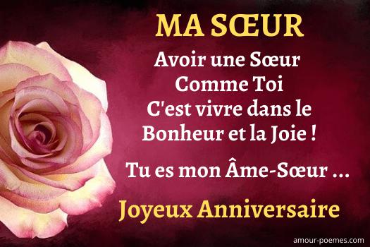 Message Bon Anniversaire A Sa Soeur Souhaits Bonne Fete Freres Soeurs