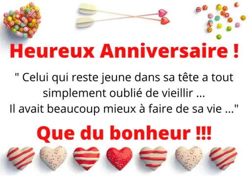 Souhaiter Anniversaire Original