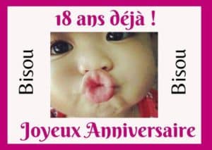 Messages et textes pour souhaiter un joyeux anniversaire à un jeune de 18 ans