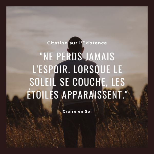 Citation pour soutenir une personne triste ou déprimée avec des mots positifs