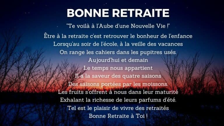 Modèles de messages pour souhaiter une bonne retraite lors d'un départ