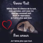 llustration romantique pour article sur les 10 plus beaux poèmes et messages du soir à envoyer à votre moitié.
