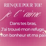 Illustration romantique pour article sur 10 messages d’amour à envoyer à son chéri.