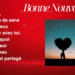 Messages de bonne nouvelle à annoncer à l’être aimé avec amour et émotions