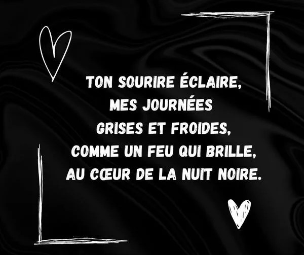 Illustration romantique pour article sur les 10 plus beaux poèmes d’amour courts, parfaits pour SMS, messages et déclarations tendres.
