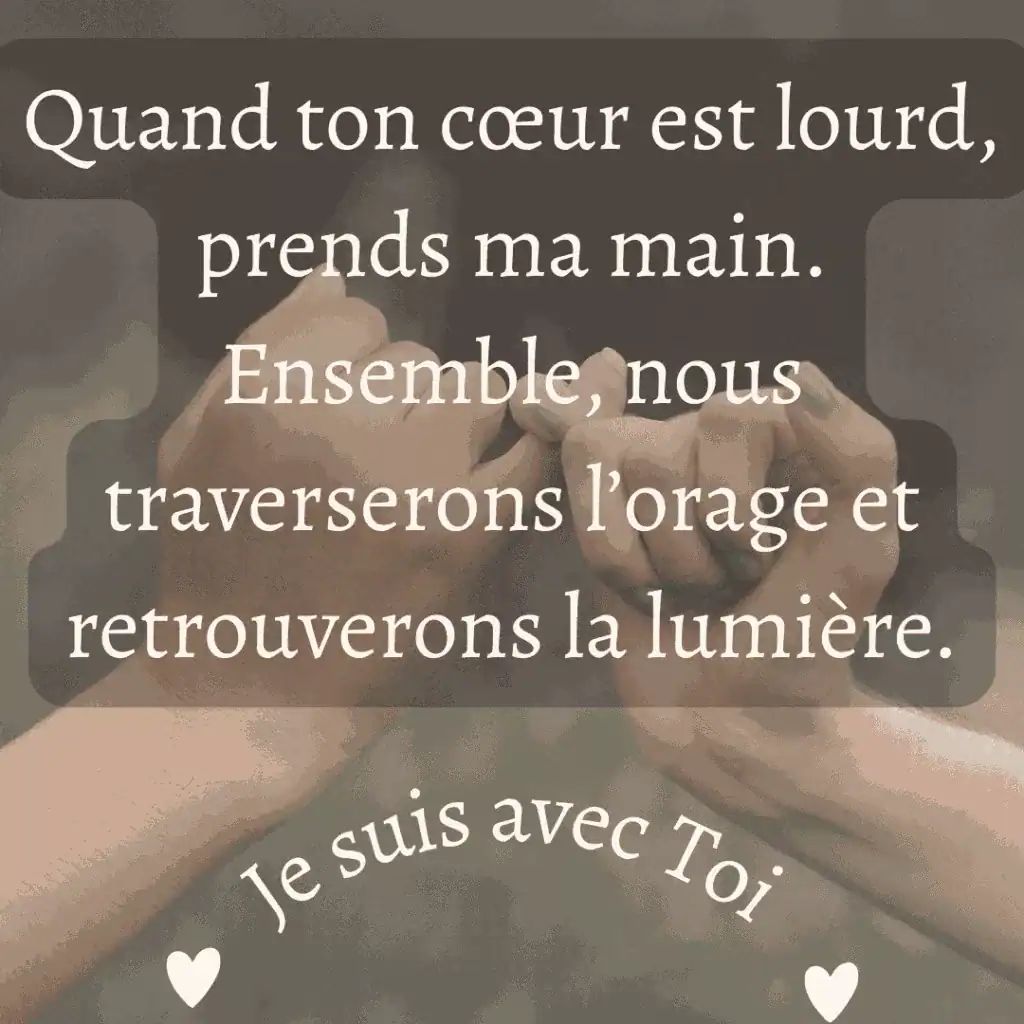 Poèmes et citations pour encourager un proche qui traverse une épreuve