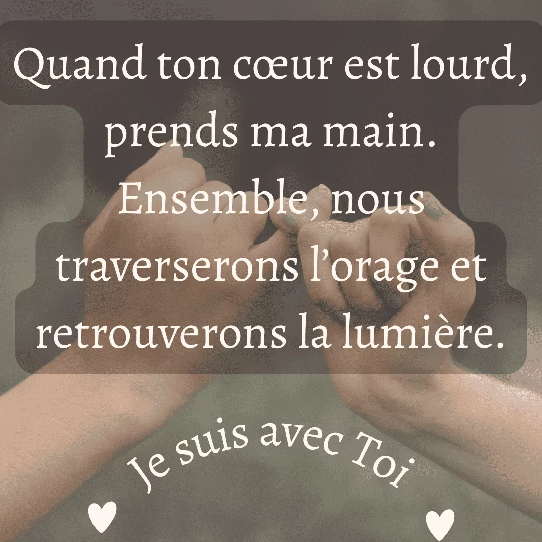 Poèmes et citations pour encourager un proche qui traverse une épreuve